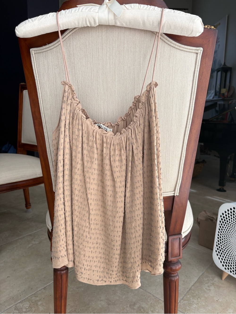 Beaded camisole by Tangerine